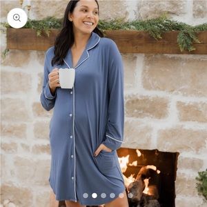 Kindred Bravely Bamboo Long Sleeve Sleep Shirt